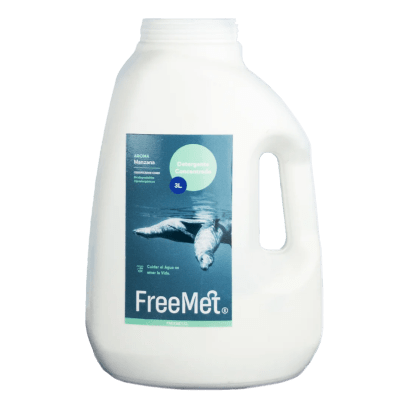 Envases para detergentes liquidos Freemet 3 lts