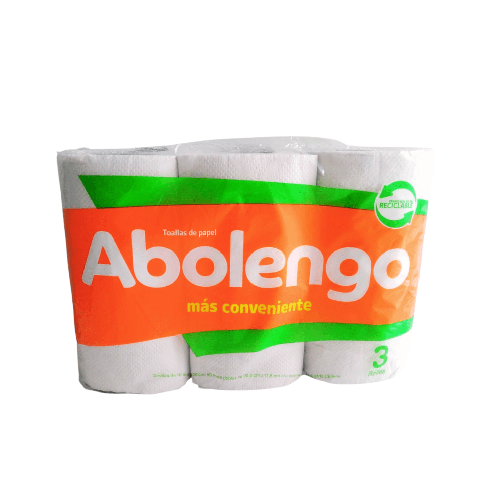 Toalla papel abolengo manga 24 rollos de 10 mts, doble hoja1