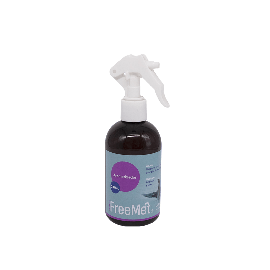 Aromatizador Maracuyá Freemet 250 ml con envase1