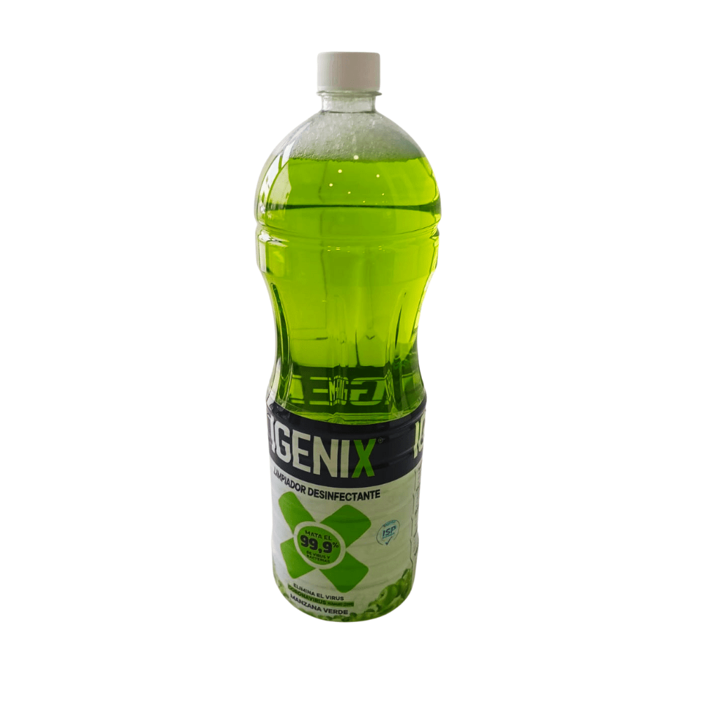 Limpiador desinfectante Igenix , aroma manzana verde, con amonio 1,8 lts1