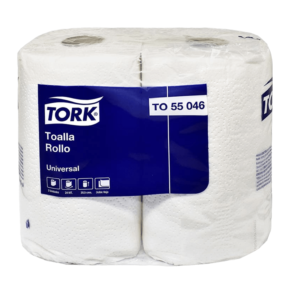 2 rollos de 24 mts toalla papel Tork1