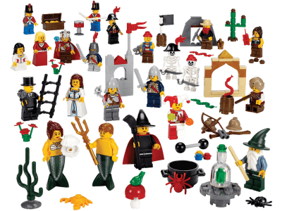 Minifiguras historias y cuento de hadas