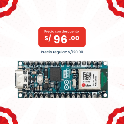 Arduino Nano ESP32 (con pines soldados)