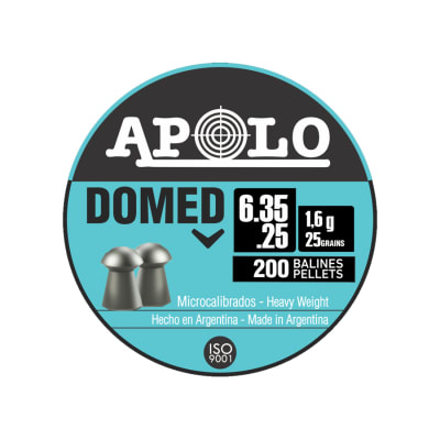 POSTON APOLO DOMED 6,35MM 25GR 200PCS1