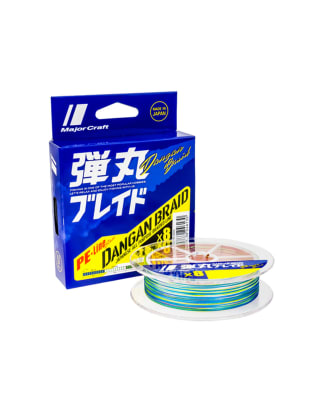 MULTIFILAMENTO MAJORCRAFT DANGAN BRAID MULTICOLOR 200M1