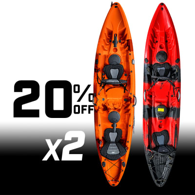 PACK KAYAK LEGADO DOBLE+1 X21