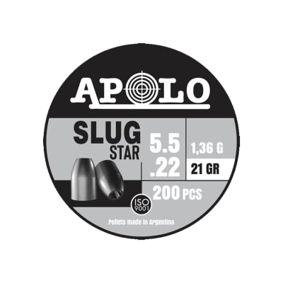 SLUG APOLO 5,5MM 21GR 250PCS1