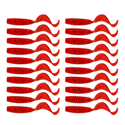 VINILO STONKER LURES  FLAT GRUB 4.5CM 20PCS1