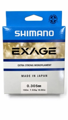 MONOFILAMENTO SHIMANO EXAGE EXTRA STRONG 150M1