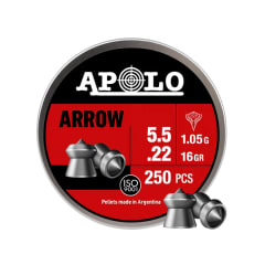 POSTON APOLO ARROW 5,5MM 16 GR LATA 250 PCS