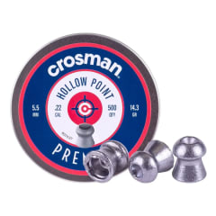 POSTON CROSMAN PREMIER HOLLOW POINT 5,5MM 14,3GR 500U