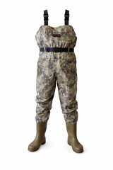 WADER DE PESCA PVC MIMETIZADO CON BOTAS