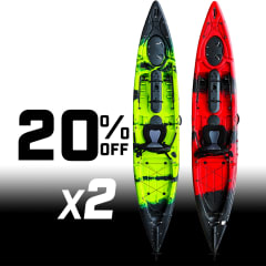 PACK KAYAK FISHMAN X2