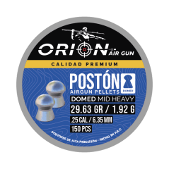 POSTON ORION 29,63GR 6,35MM DOMED MID HEAVY