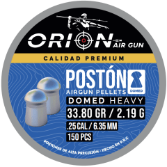 POSTON ORION 33,80GR 6,35MM DOMED HEAVY