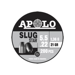 SLUG APOLO 5,5MM 21GR 250PCS