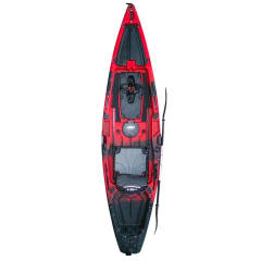PRE-VENTA KAYAK BUKANERO ROJO/NEGRO PMC 3.7M A PEDALES