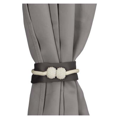 Pack Cortina de Tela Blackout + Velo Vincenzi 140x220 Gris