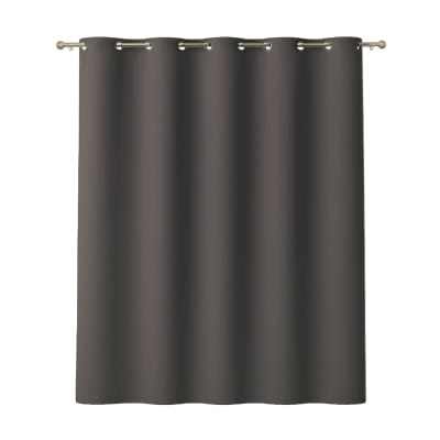 Cortina de Tela Blackout Gris Grafito 140x220 cm Vincenzi