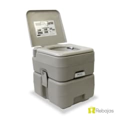 Baño Químico Portátil con Ducha Solar Para Camping