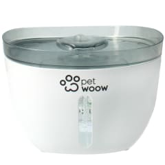 Fuente de Agua Bebedero para Mascotas Gris