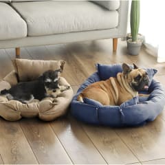 Cama para mascotas 68x50x40 Azul