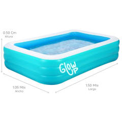 Piscina 150x105x50cm 350 Litros Calipso