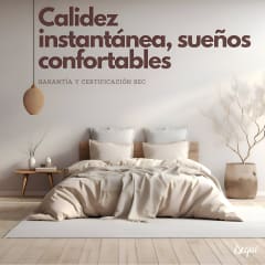 Calientacamas 1 Plazas 100% Polyester Digital