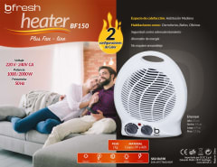 Pack 2 Termoventilador Estufa Calefactor Electrico Bf-150