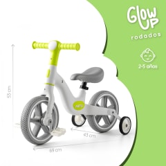 Bicicleta Aprendizaje niño y niña Wanyu Lumen Luz LED GlowUp