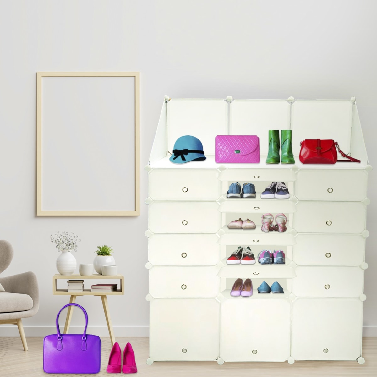 Closet Zapatero Modular 15 Organizadores Rebajas ¡Productos para