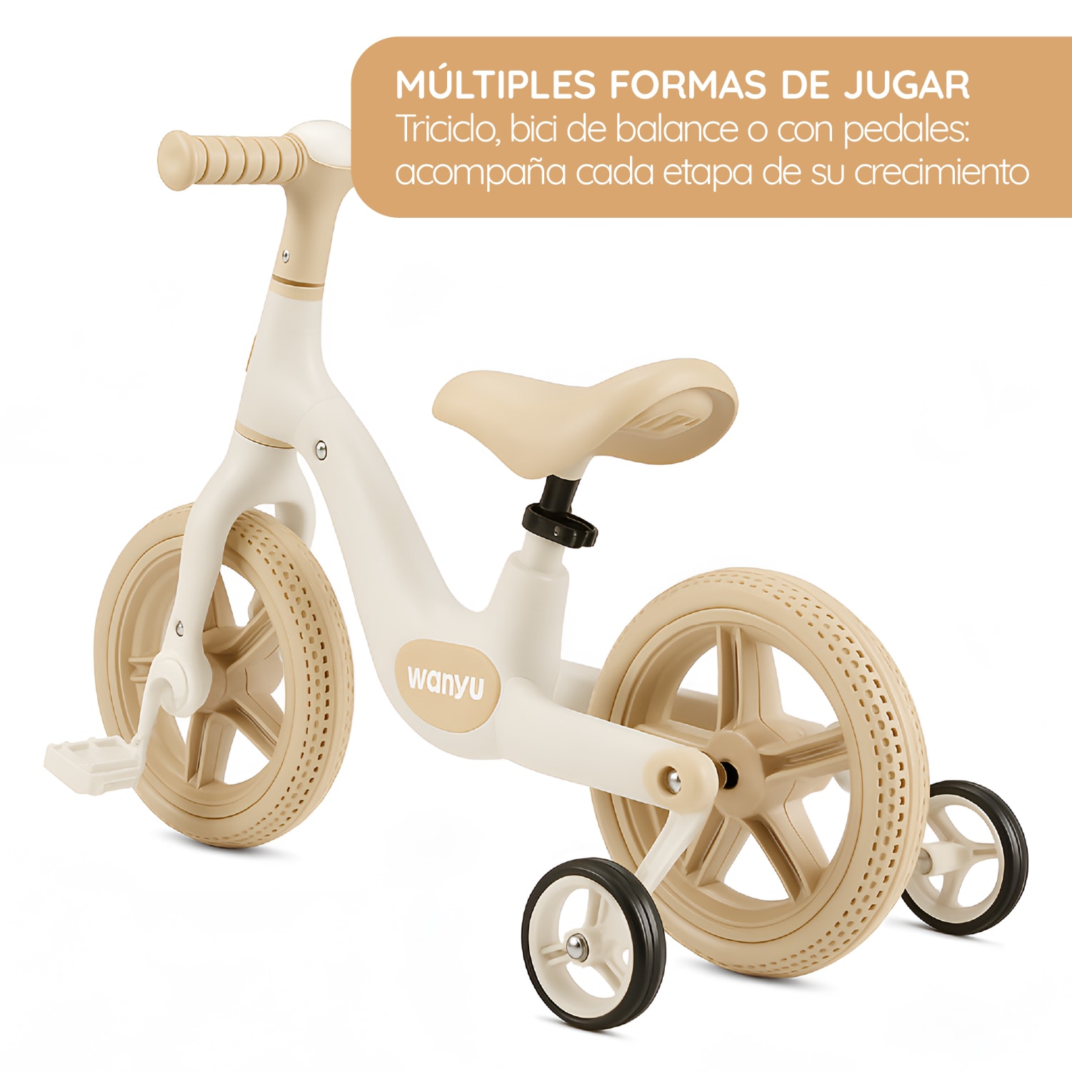 Balance Bicicleta De Aprendizaje Evolutiva Leg&Go Balance Bike