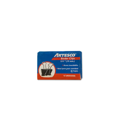 BINDER  CLIPS 3/4 (19) - ARTESCO