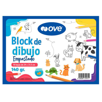 BLOCK DIB ESPEC 20H 140G OVE 24X31.5CM