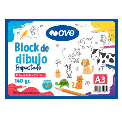 BLOCK DIB ESPEC A3 16H 140G OVE