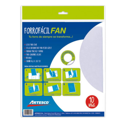 FORRO FACIL FAN ARTESCO (BOLX10)