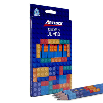 LAPIZ JUMBO CA X12 - ARTESCO