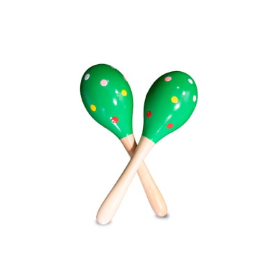 MARACAS DE MADERA X 2 UNIDADES - AYLLU1