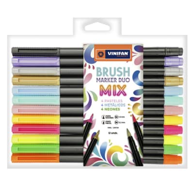 PLUMON VINIFAN BRUSH DUO MIX X121