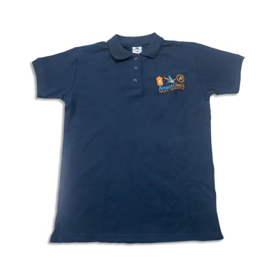 POLO UNIFORME DOCENTE DAMA COLOR AZUL MARINO