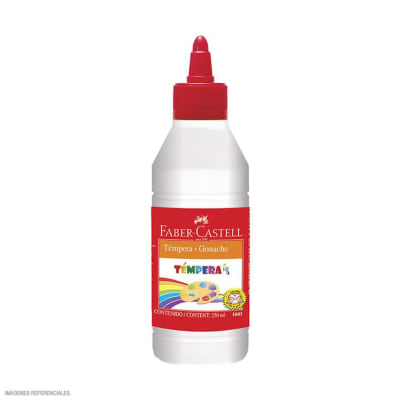 TEMPERA X 250ML BLANCO FAB1