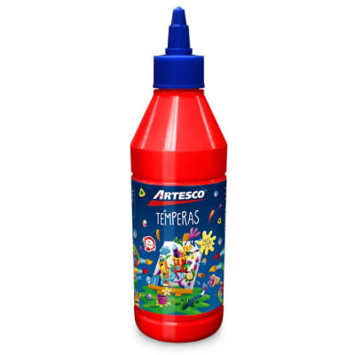 TEMPERA X 250ML ROJO ARTESCO