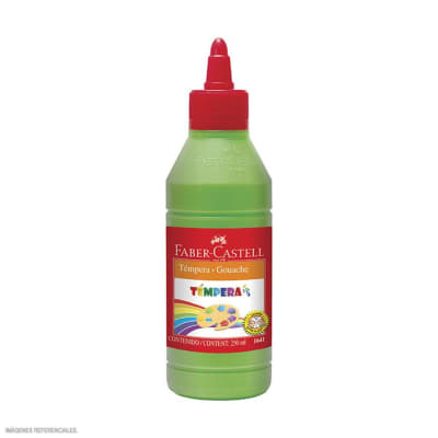TEMPERA X 250ML VERDE FAB1