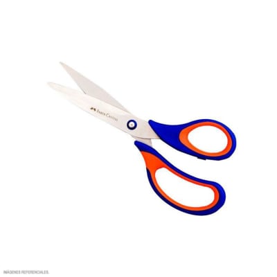 TIJERA OFICINA SOFT TOUCH 20 CM FAB