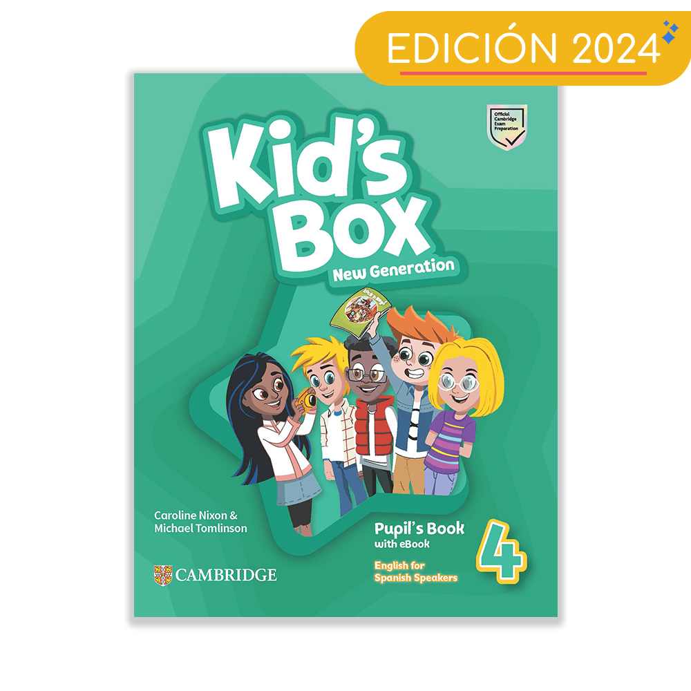 Kids Book New Generation - Pupil's Book + e-book4
