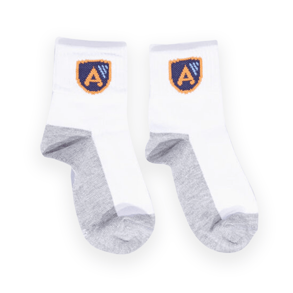Media blanca unisex - Ascensión College 0