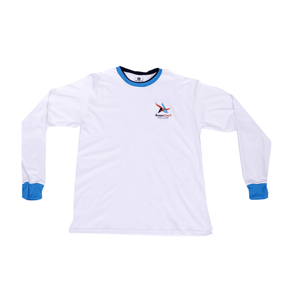 Polo educación física unisex manga larga - AvantGard College 0