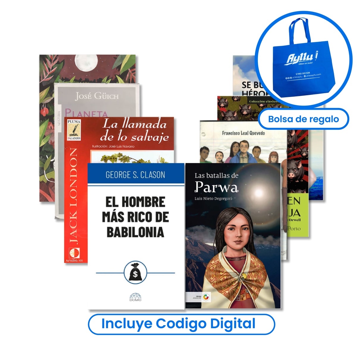 Pack de obras plan lector - 4to secundaria 8