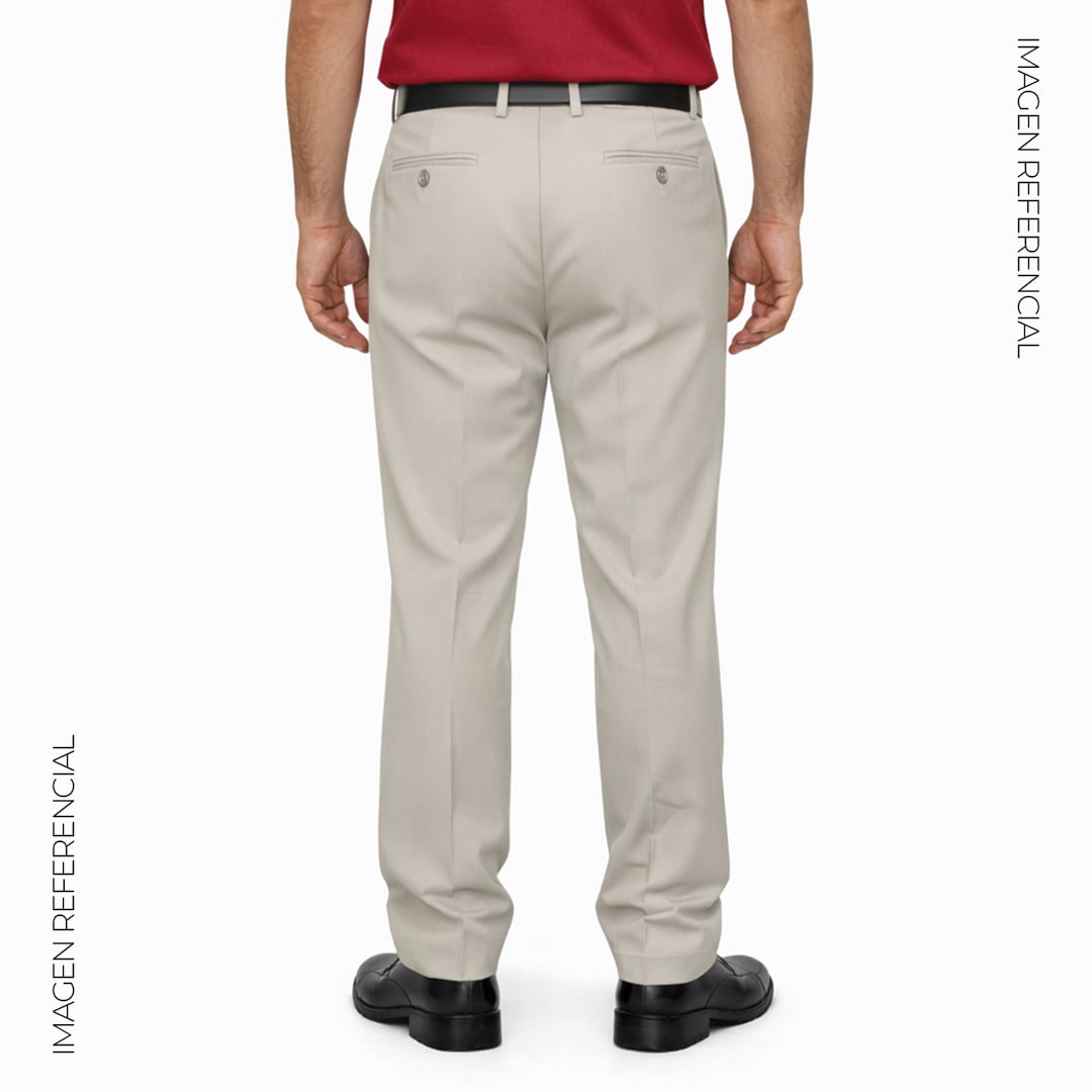 PANTALON DRILL UNIFORME DOCENTE VARÓN COLOR BEIGE4