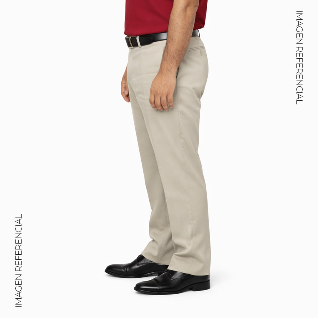 PANTALON DRILL UNIFORME DOCENTE VARÓN COLOR BEIGE3
